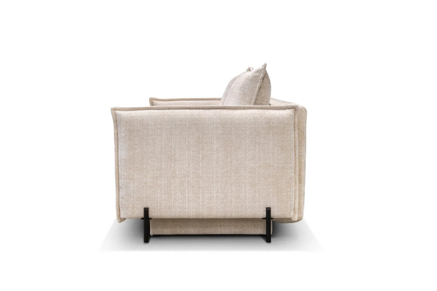 Canapé Convertible Azalfi Tweed Crème