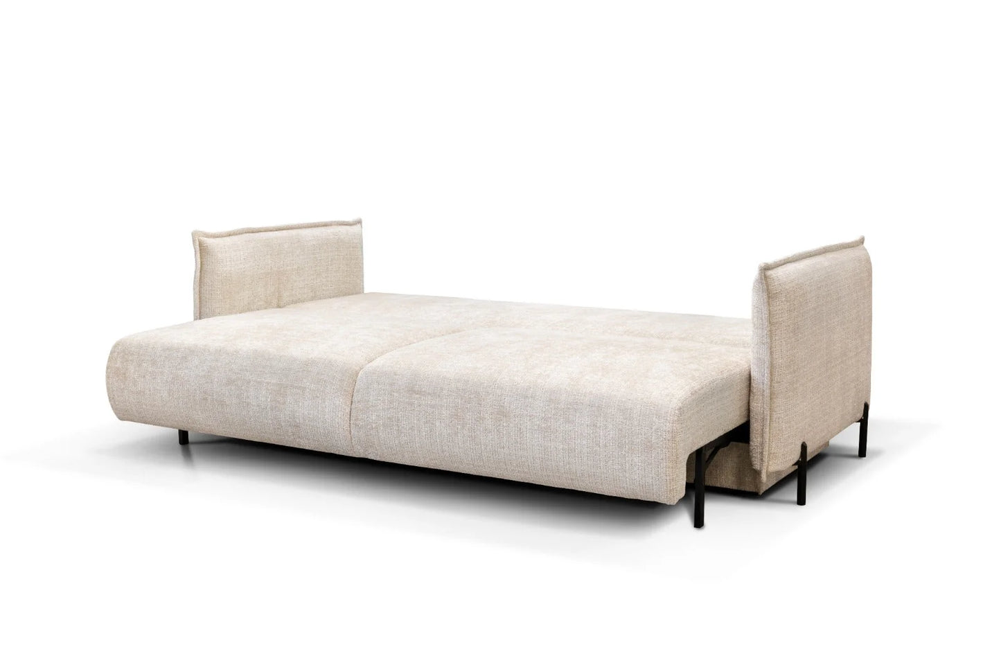 Canapé Convertible Azalfi Tweed Crème
