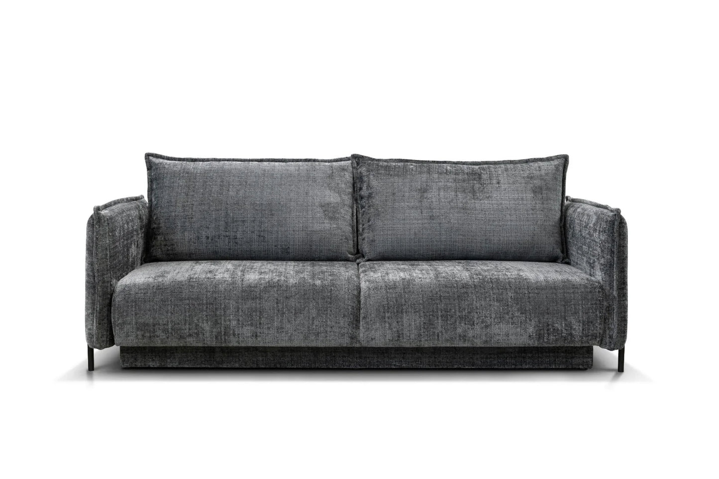 Canapé Convertible Azalfi Tweed Gris