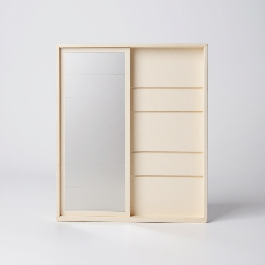 Armoire 2 Portes Coulissantes Lirona Beige