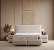 Lit Coffre MIA BEIGE - Chenille