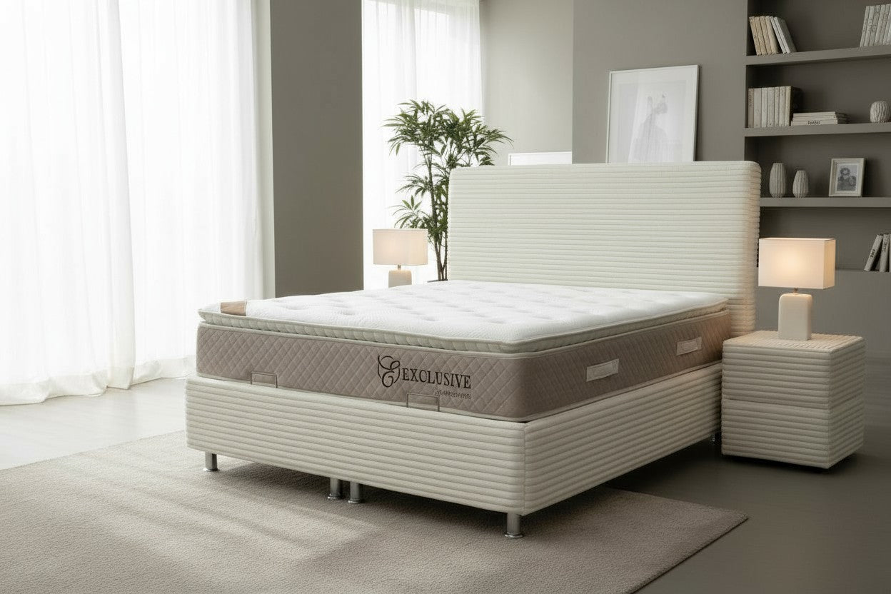 Lit Coffre VANIYA BLANC CASSÉ - Doudoud