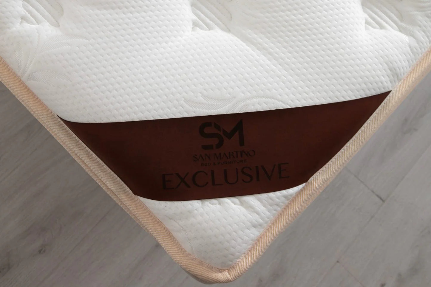 Matelas Ressort Ensachés SM Exclusive Beige - 32 cm Surmatelas Intégré