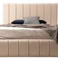 Cadre De Lit NATURA BEIGE - Velours
