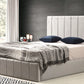 Cadre De Lit NATURA GRIS - Velours