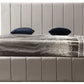 Cadre De Lit NATURA GRIS - Velours