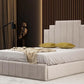 Cadre De Lit POLO BEIGE - Velours