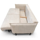 Canapé Convertible Azalfi Tweed Crème