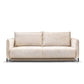 Canapé Convertible Azalfi Tweed Crème