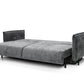 Canapé Convertible Azalfi Tweed Gris