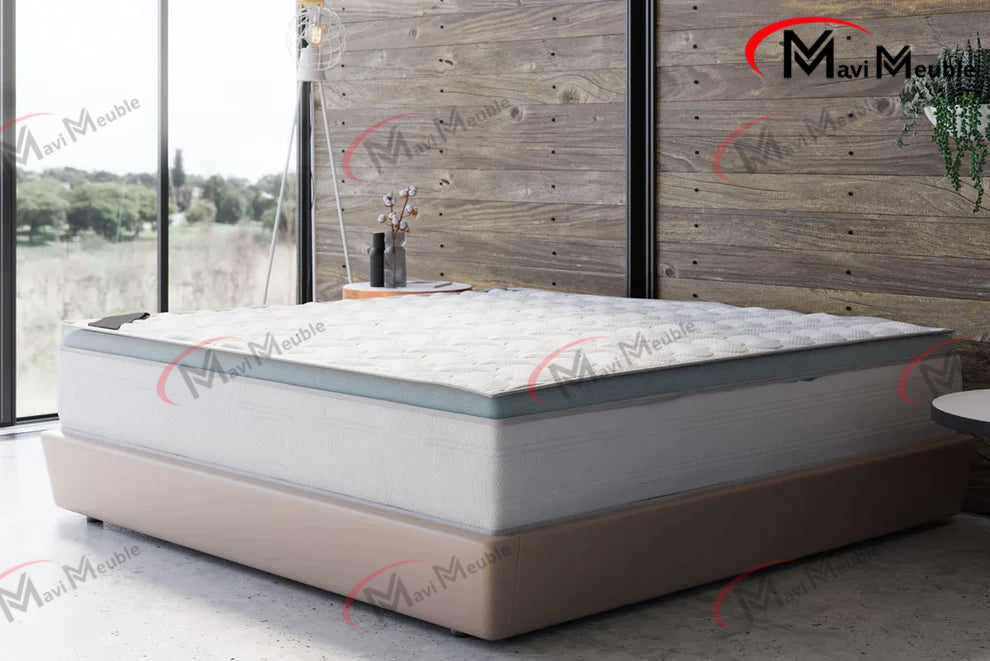 MATELAS ÉLITE - H27 CM MÉMOIRE DE FORME ALOE VERA