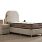 Lit Coffre 1 Place JADE BLANC CASSÉ - Chenille