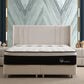 Lit Coffre ALMA BEIGE - Velours