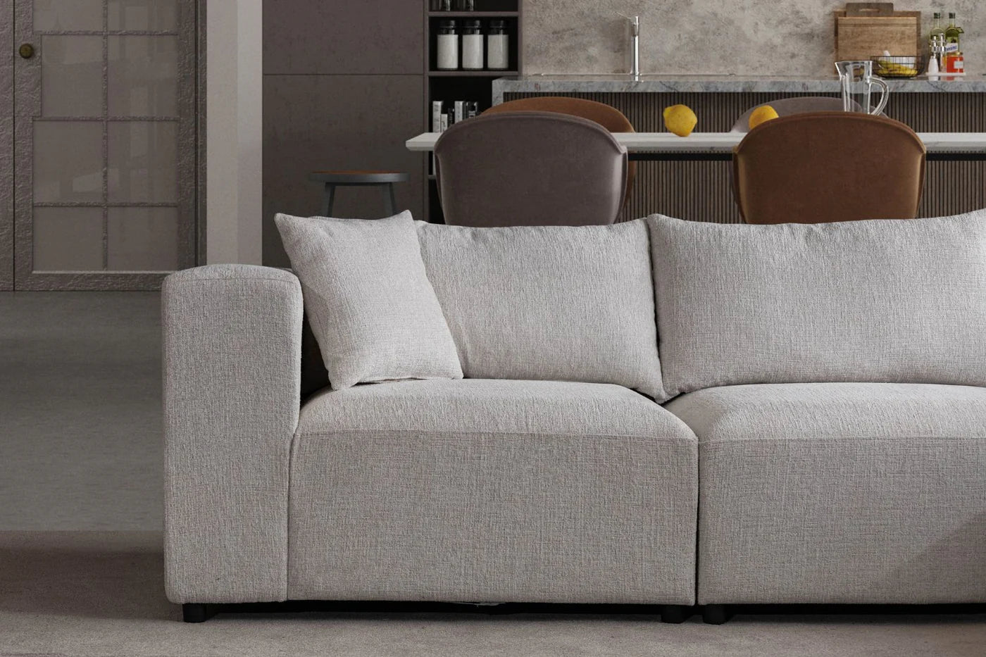 Canapé Modulable Azra Chenille