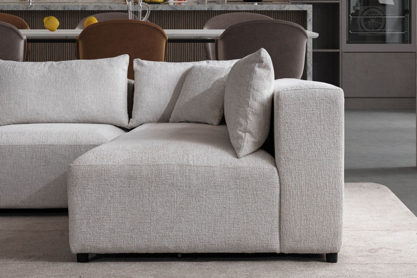 Canapé Modulable Azra Chenille