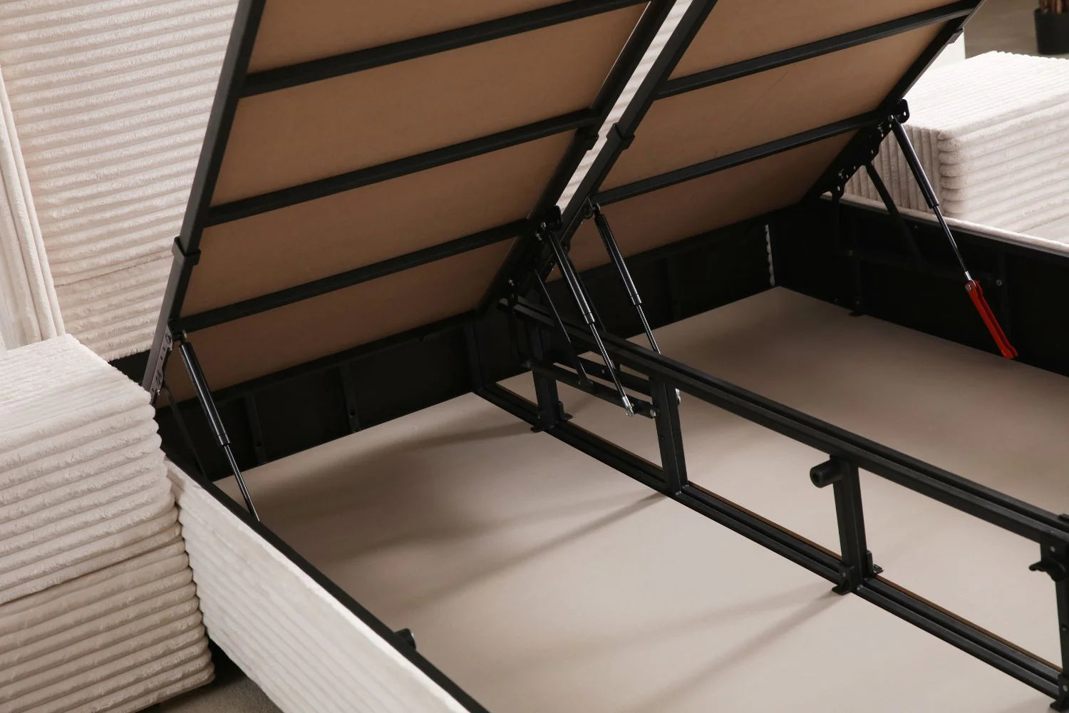 Lit Coffre CLARA BEIGE - Doudoud
