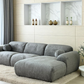 Canapé d'Angle Cloudy Tweed Gris