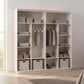 Armoire Dressing Rilona Beige