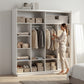 Armoire Dressing Rilona Blanc