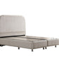 Lit Coffre JADE BLANC CASSÉ - Chenille