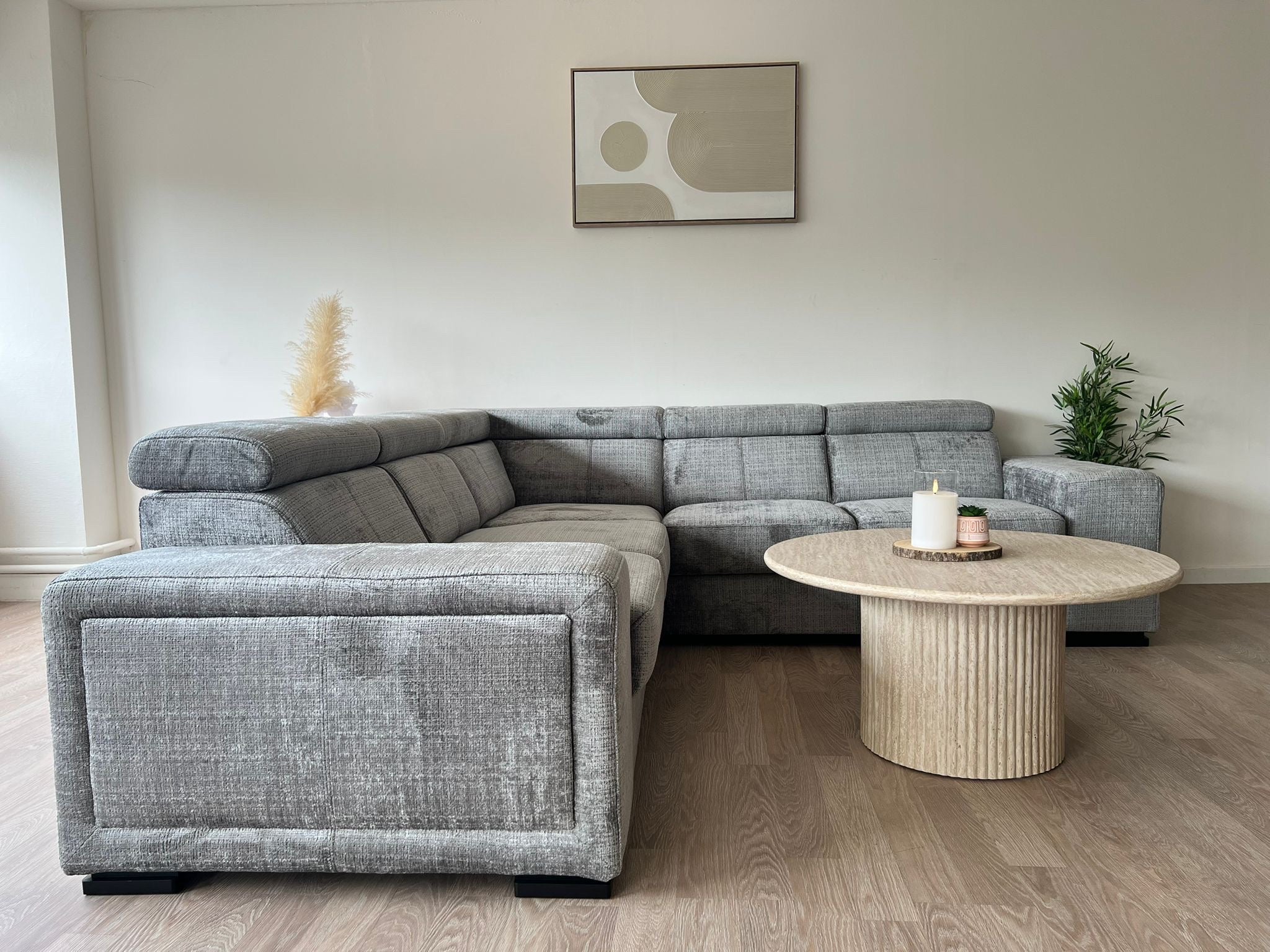 Canapé Korala Tweed Gris