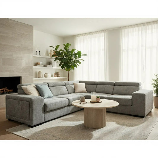 Canapé Korala Tweed Gris