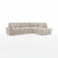 Canapé d'Angle Lexas Tweed Beige
