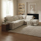 Canapé d'Angle Lexas Tweed Beige