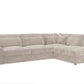 Canapé d'Angle Lexas Tweed Beige