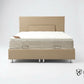 Lit Coffre NEVA BEIGE - Velours