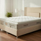 Lit Coffre NEVA BEIGE - Velours