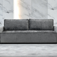 Canapé Convertible Nicale Tweed Gris
