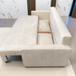 Canapé Convertible Nicale Tweed Beige