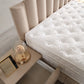Lit Coffre POLO BEIGE - Velours