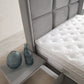 Lit Coffre RIO GRIS - Velours