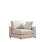 Canapé Modulable Julia Velours 3+1 Pouf