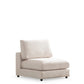 Canapé Modulable Julia Velours 3+1 Pouf