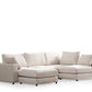 Canapé Modulable Julia Velours 4+1 Pouf