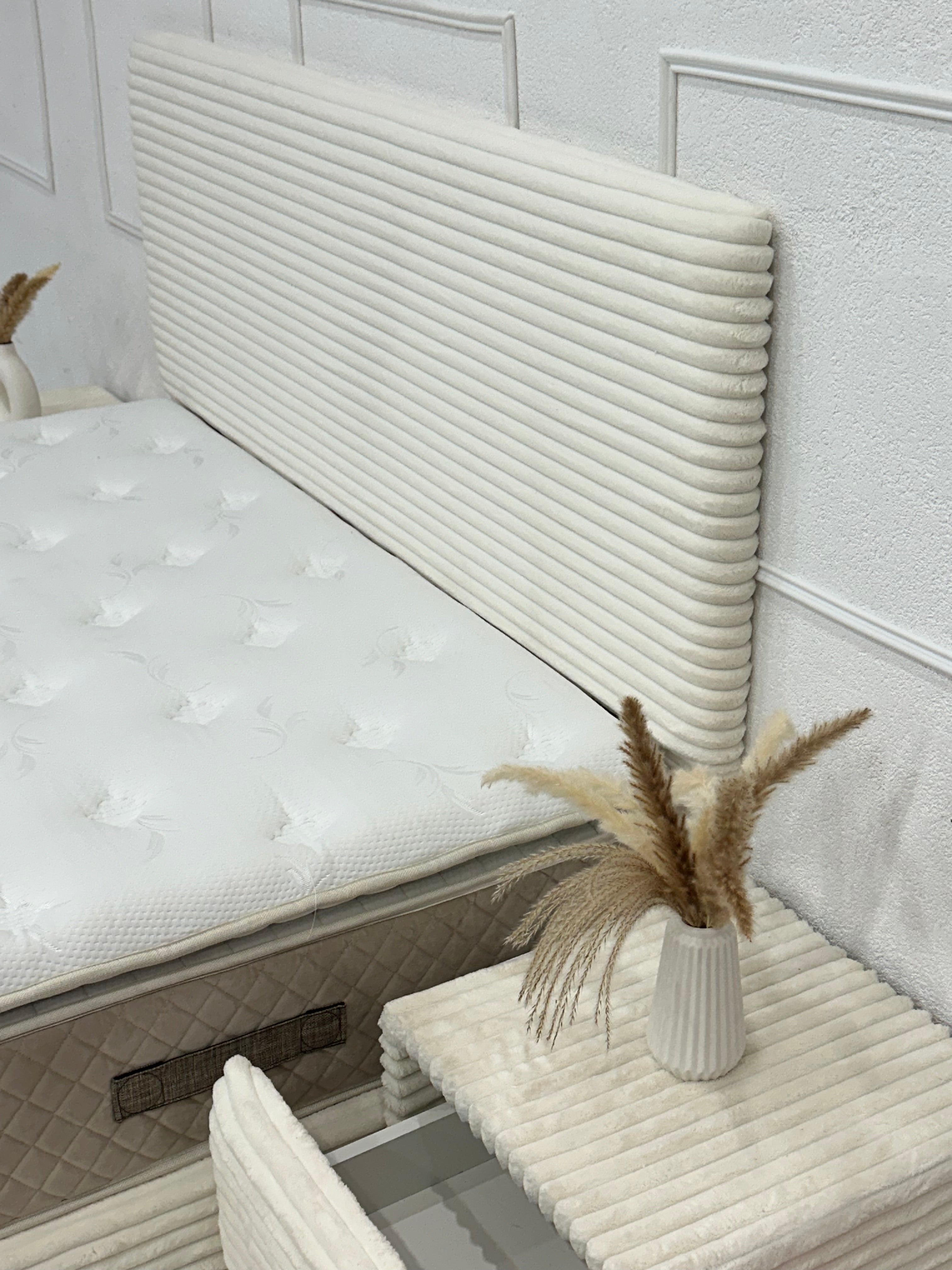 Lit Coffre VANIYA BLANC CASSÉ - Doudoud