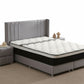 Lit Coffre ALMA GRIS - Velours