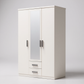 Armoire 3 Portes Nilona Blanc