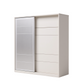 Armoire 2 Portes Coulissantes Lirona Blanc