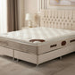 Lit Coffre CAPI BEIGE - Velours
