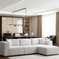 Canapé Modulable Élégance Chenille 3+1 Pouf