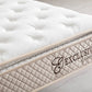 Matelas Ressort Ensachés SM Exclusive Beige - 32 cm Surmatelas Intégré