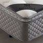 Matelas Ressort Ensachés SM Exclusive Gris - 32 cm Surmatelas Intégré