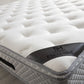 Matelas Ressort Ensachés SM Exclusive Gris - 32 cm Surmatelas Intégré