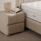 Chevet Sana BEIGE - Velours