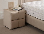 Chevet Sana BEIGE - Velours