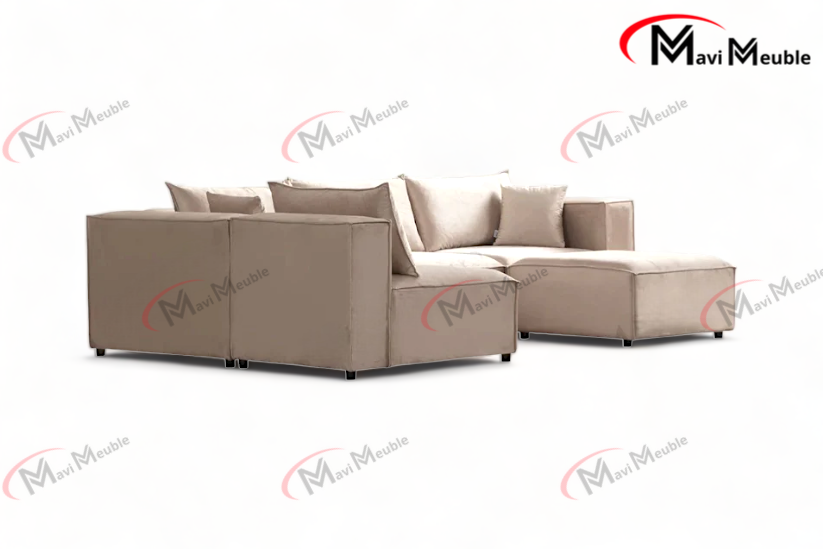 CANAPÉ MODULABLE ÉLÉGANCE - BEIGE